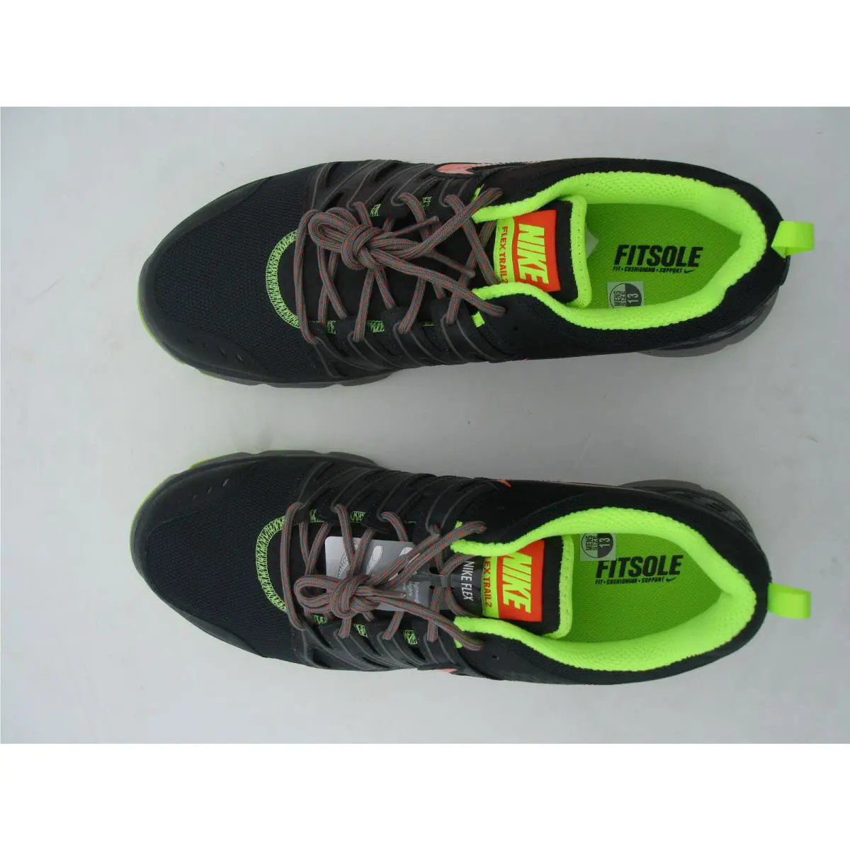 Nike shoes - FLEX TRAIL 2™ - FLEX TRAIL - GRAY-LIME-ORANGE 7