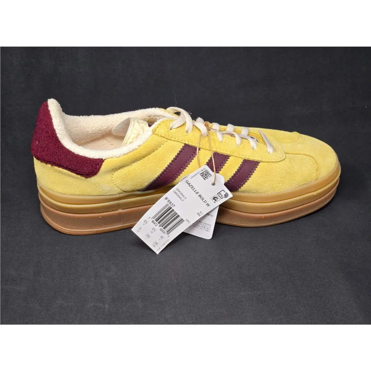 Adidas shoes - adidas Gazelle Bold - Gazelle Bold - IF5937 - Yellow 3