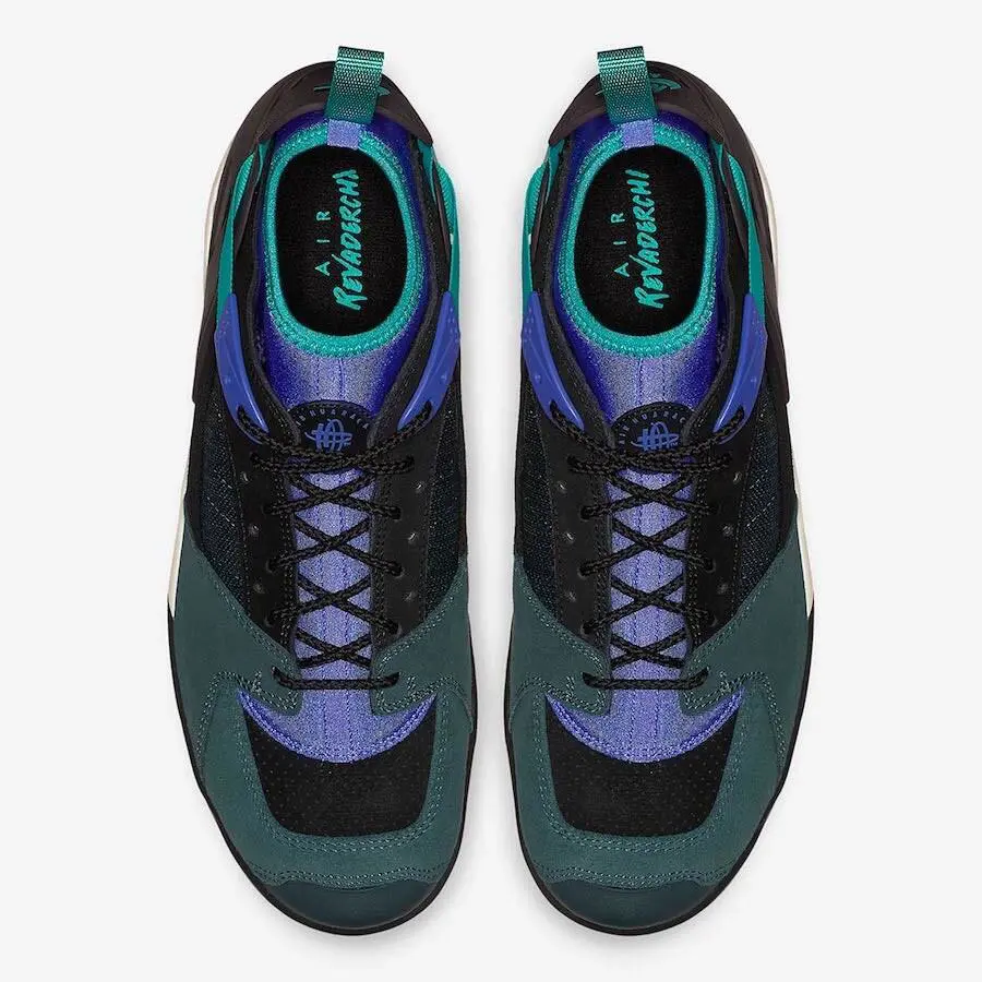 Nike shoes - Air Revaderchi - Air Revaderchi - AR0479006 - Multicolor, Manufacturer: Black/Clear Jade/Faded Spruce (UPC: 0191887720638) 1
