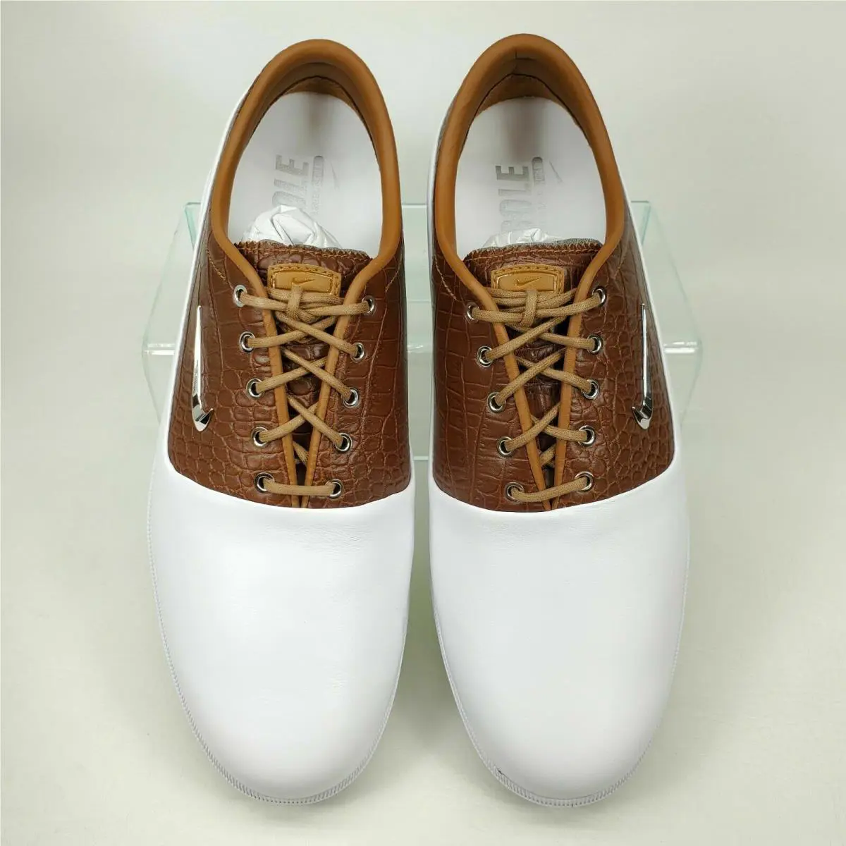 Nike shoes - Nike Air Zoom Victory - Air Zoom Victory - AQ1479-101 - White, Manufacturer: White with Brown Saddle (UPC: 192499267399) 4