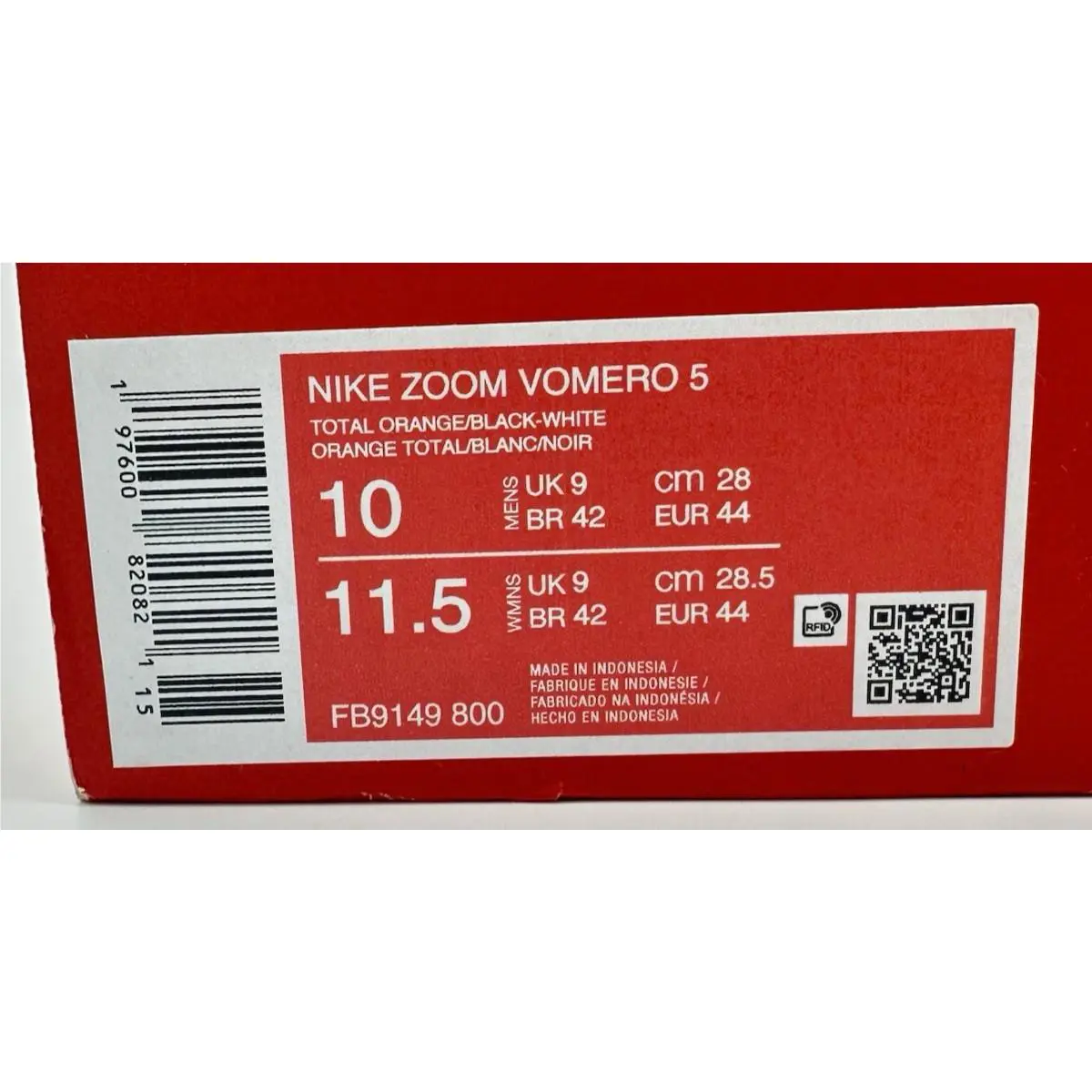 Nike shoes - Nike Zoom Vomero 5 - Zoom Vomero - FB9149-800 - Orange (UPC: 197600820821) 9