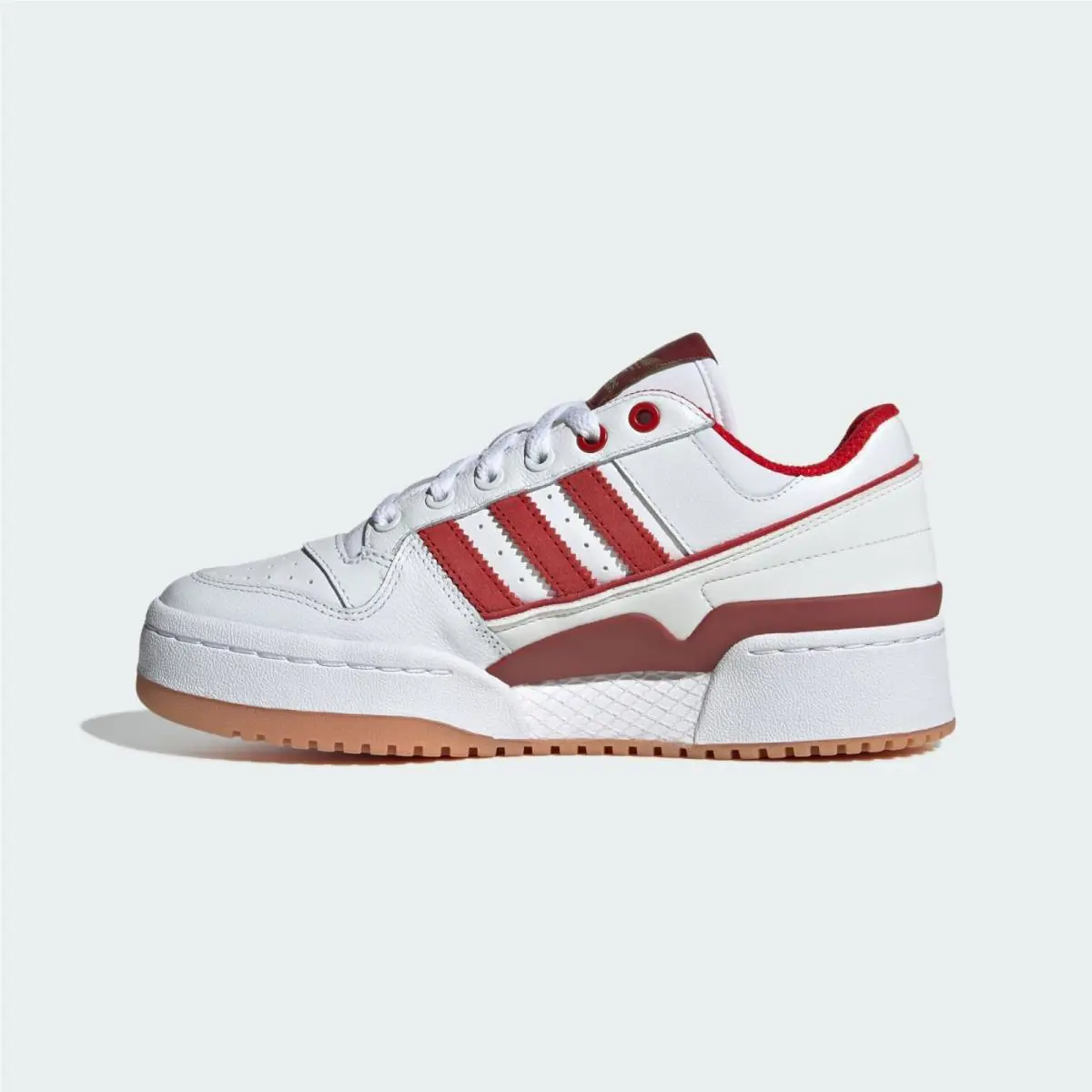 Adidas shoes - adidas Forum Bold - Forum Bold - JI0063 - White/Scarlet 1