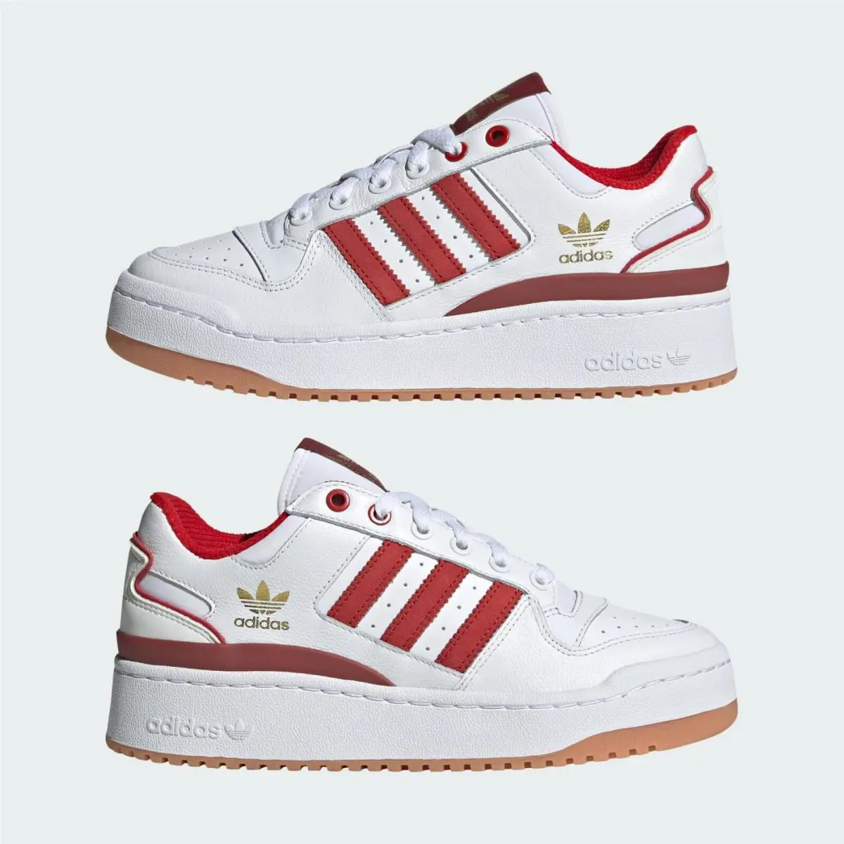 Adidas shoes - adidas Forum Bold - Forum Bold - JI0063 - White/Scarlet 12