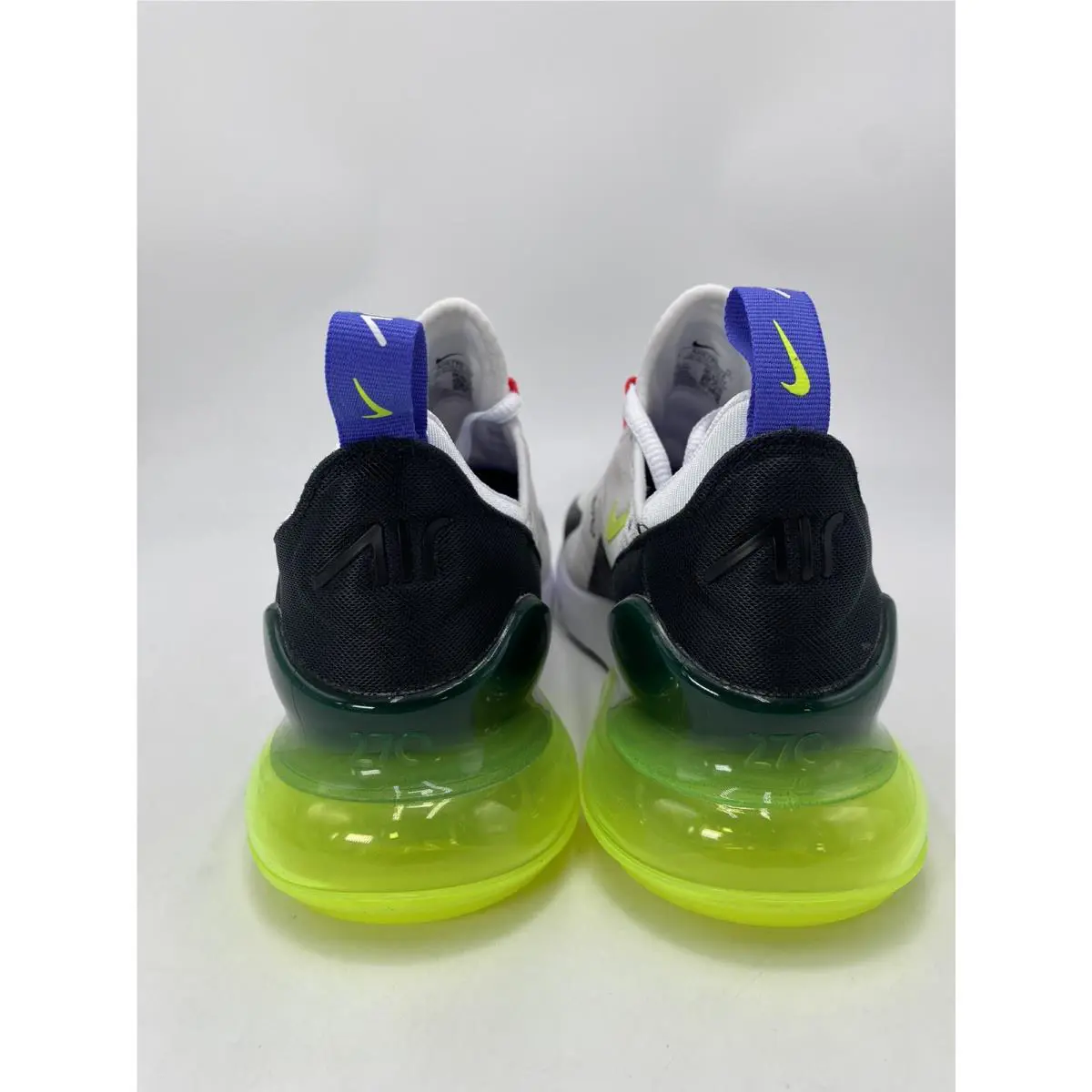 Nike shoes - Nike Air Max 270 - Air Max - AH6789 116 - White/Volt-Lt Ultramarine (UPC: 196607799550) 4