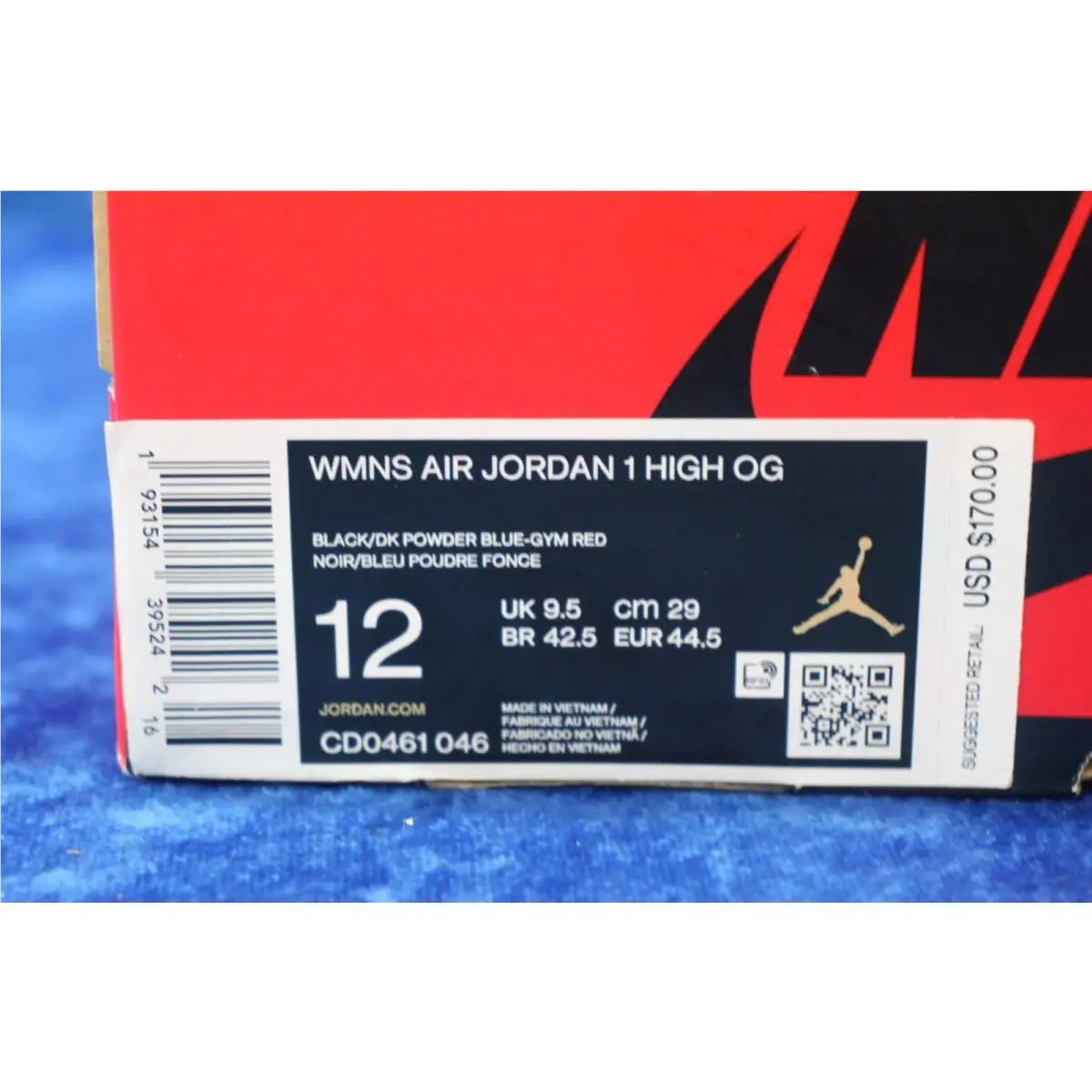 Nike shoes - Air Jordan 1 - Air - CD0461-046 - Multicolor 19
