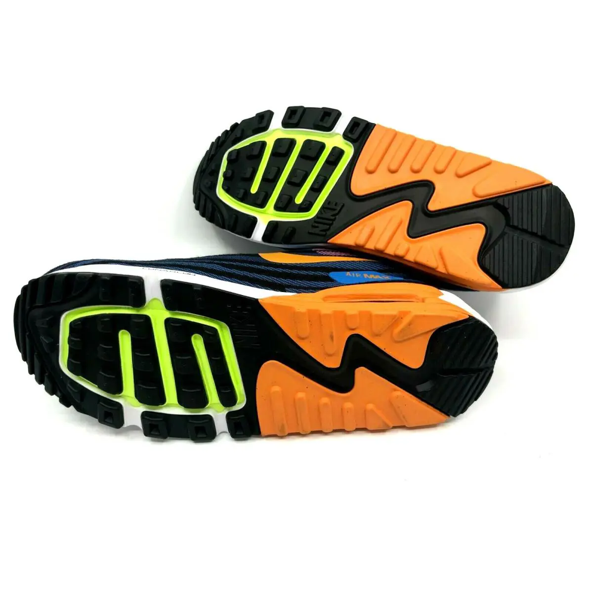 Nike shoes - Nike Air Max 90 Lunar - Blue/Black Orange 6