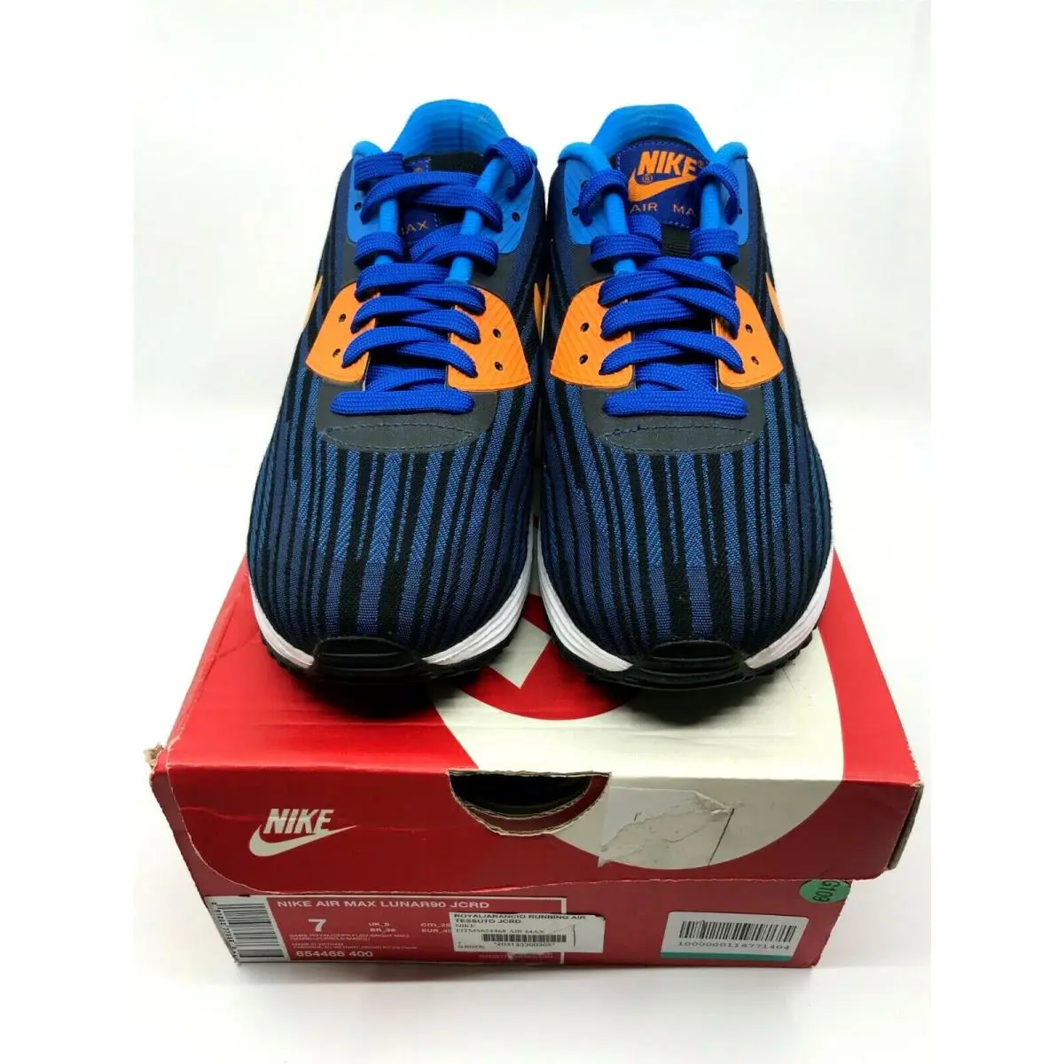 Nike shoes - Nike Air Max 90 Lunar - Blue/Black Orange 0
