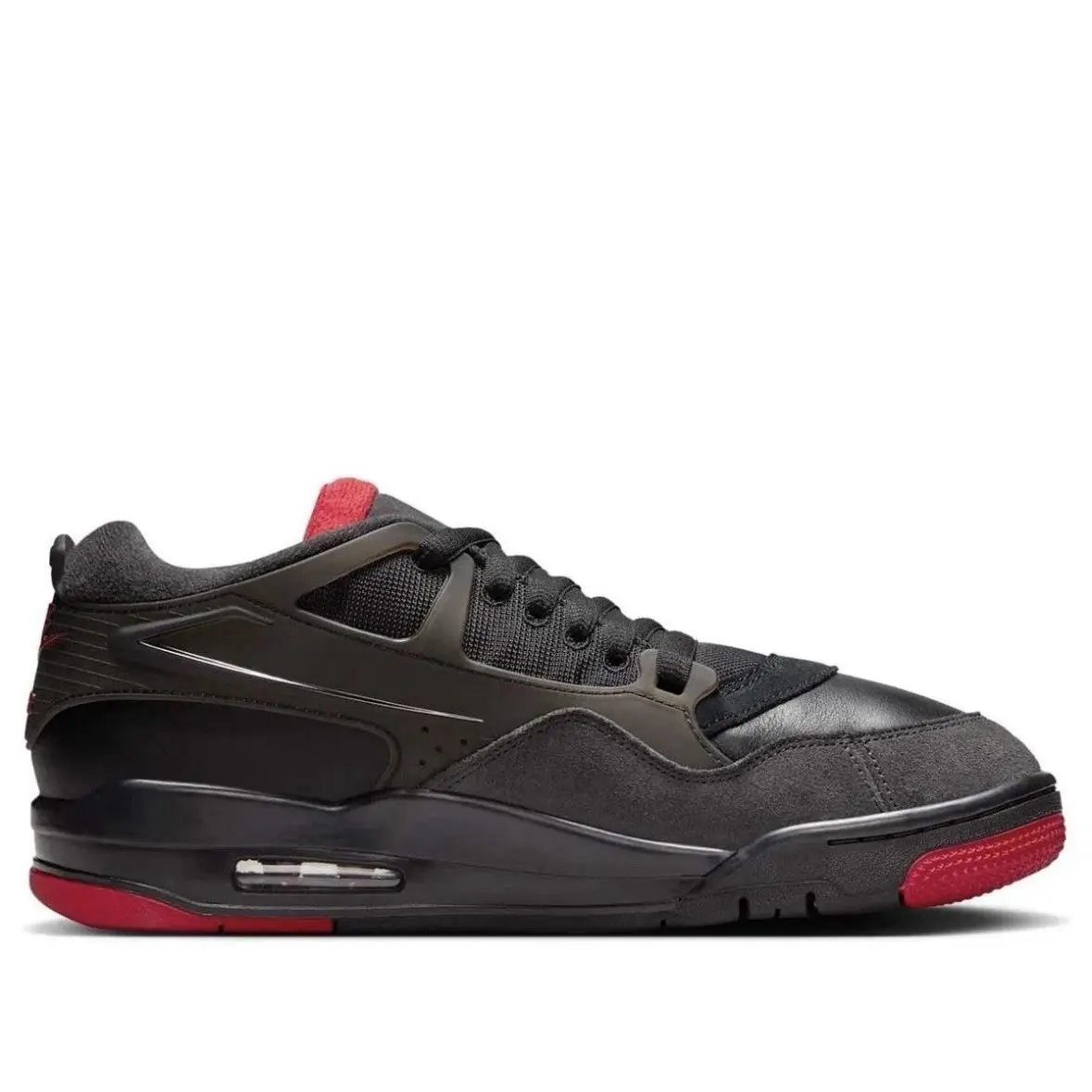 Nike shoes - Nike Air Jordan 4RM RETRO - FQ7939-060 - Black/Varsity Red-Anthracite 0