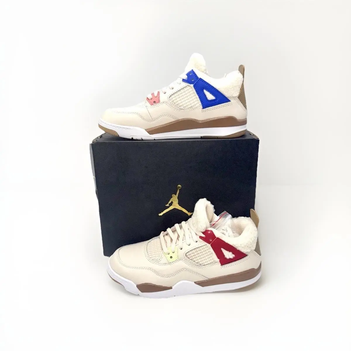Air Jordan 4 Retro Kids PS Shoes Size 3y ‘wild Things Are’ DH0573-264