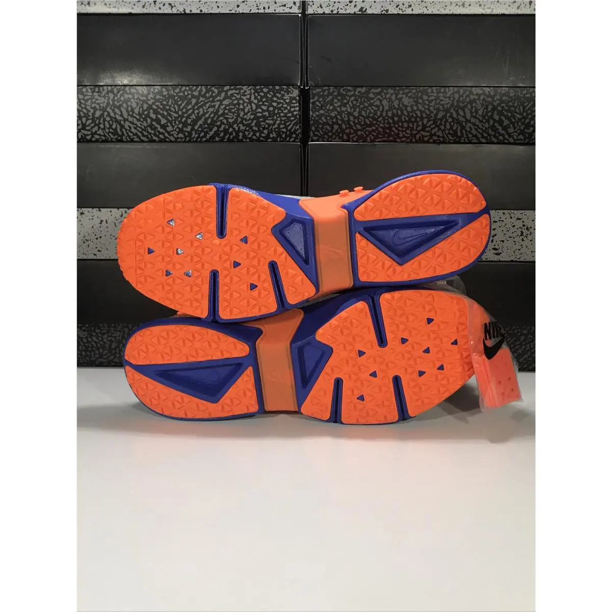 Nike shoes - Nike Air Huarache Drift - Air Huarache Drift - AH7334-005 - Wolf Grey/Total Orange (UPC: 0885177793074) 2