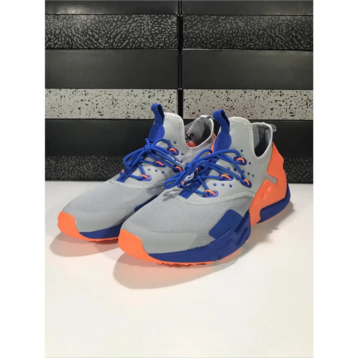 Nike shoes - Nike Air Huarache Drift - Air Huarache Drift - AH7334-005 - Wolf Grey/Total Orange (UPC: 0885177793074) 0