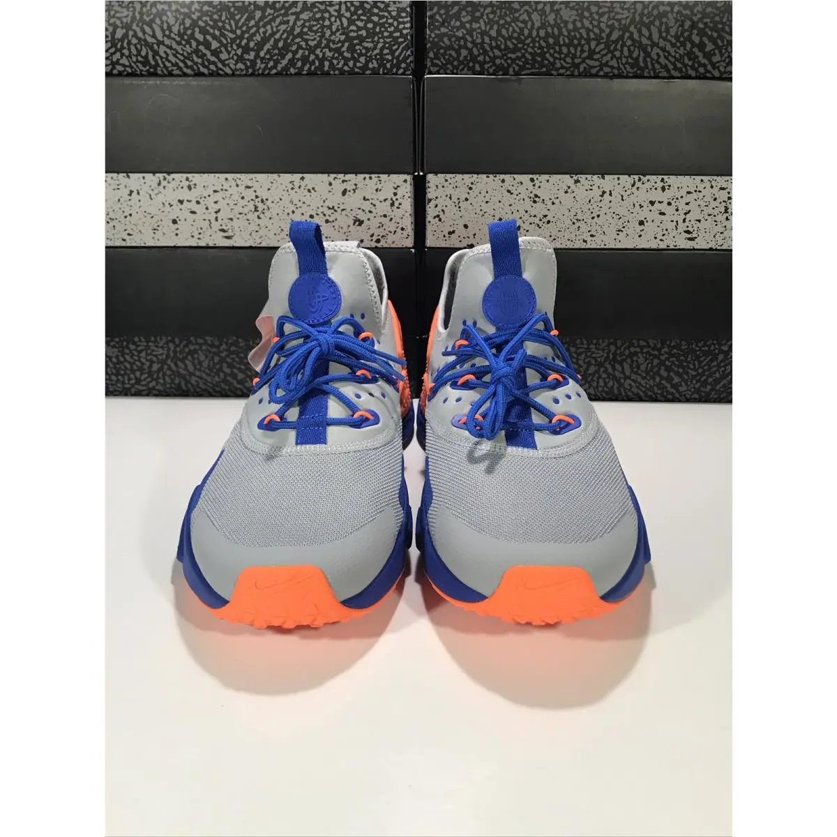 Nike shoes - Nike Air Huarache Drift - Air Huarache Drift - AH7334-005 - Wolf Grey/Total Orange (UPC: 0885177793074) 1