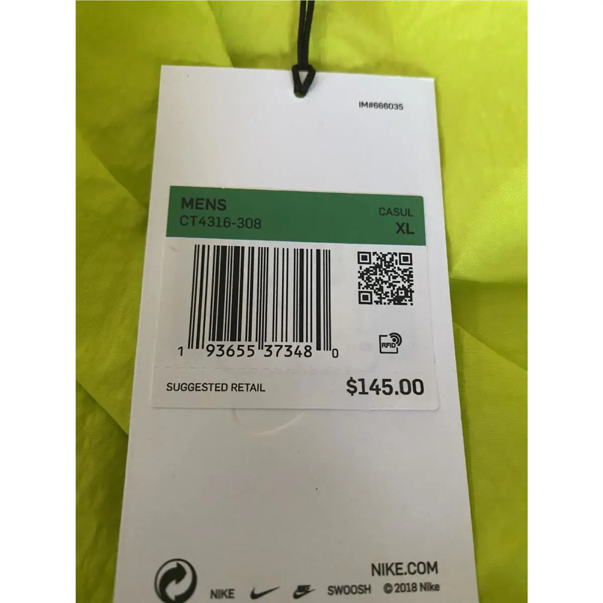 Nike clothing - CT4316 308 - CT4316-308 - Bright Cactus 8