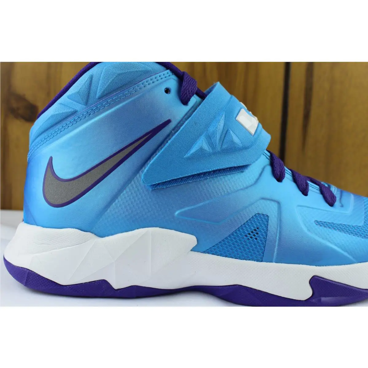 Nike shoes - VIVID BLUE, METALLIC SILVER, WHITE, COURT PURPLE 0