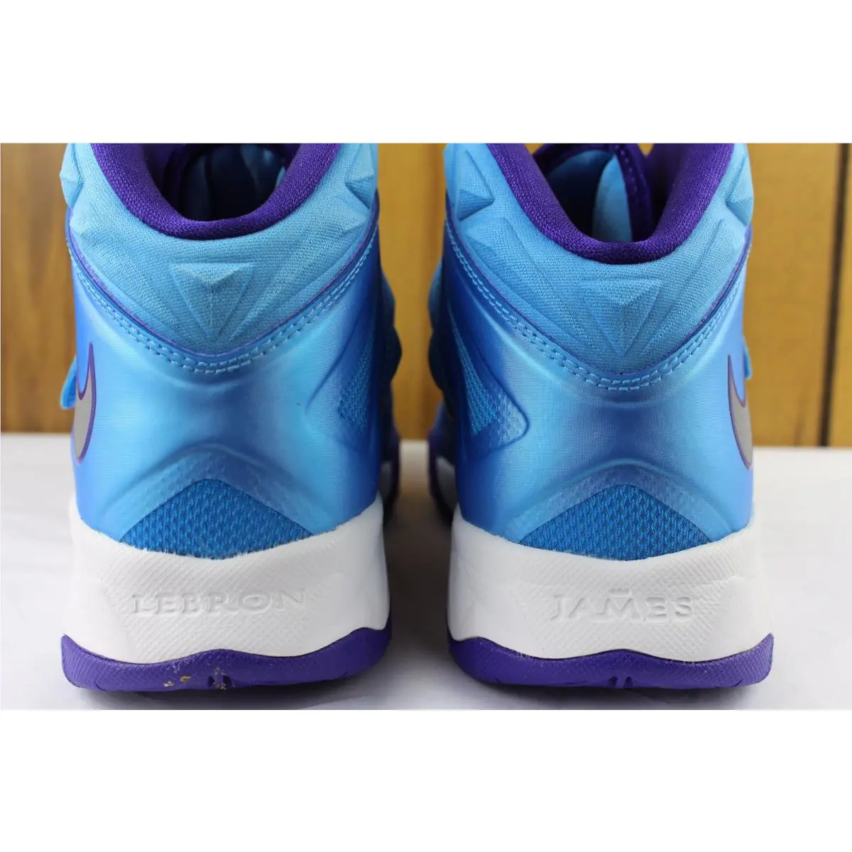Nike shoes - VIVID BLUE, METALLIC SILVER, WHITE, COURT PURPLE 5
