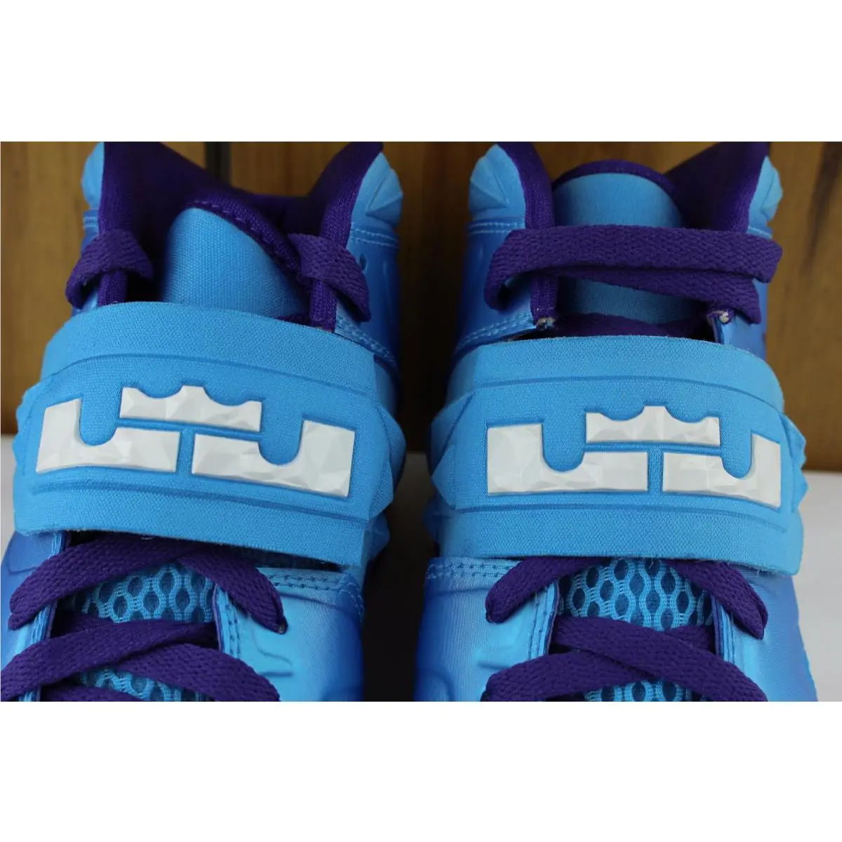 Nike shoes - VIVID BLUE, METALLIC SILVER, WHITE, COURT PURPLE 7