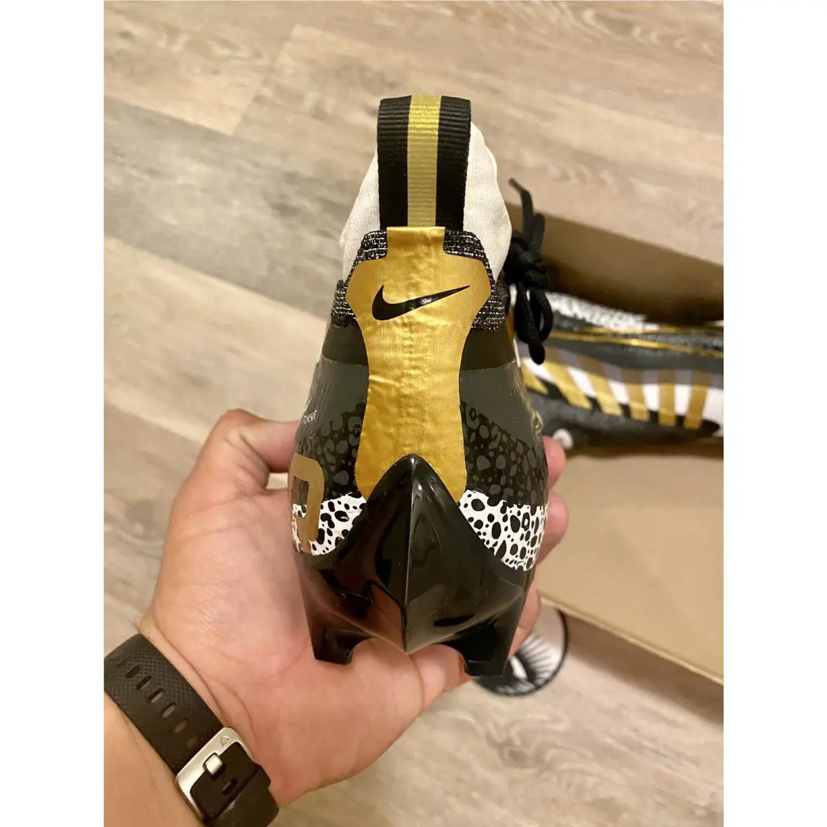Nike shoes - Nike Vapor Edge Elite 360 - DQ3558-002 - Black/White/Dark Smoke Grey/Metallic Gold (UPC: 195866254923) 0