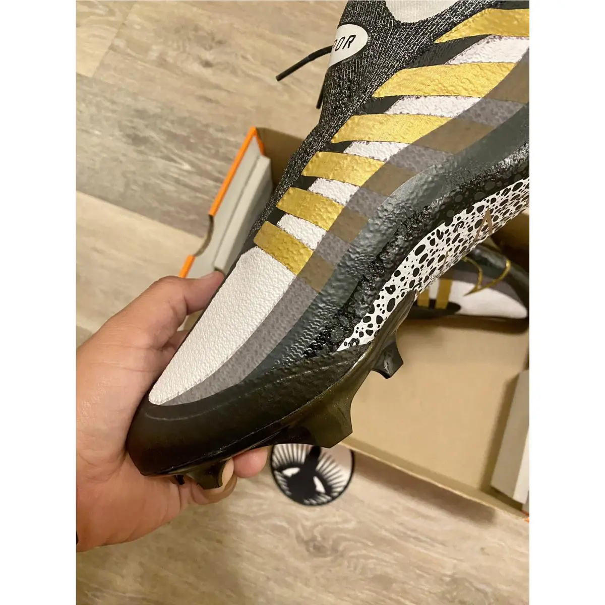 Nike shoes - Nike Vapor Edge Elite 360 - DQ3558-002 - Black/White/Dark Smoke Grey/Metallic Gold (UPC: 195866254923) 2