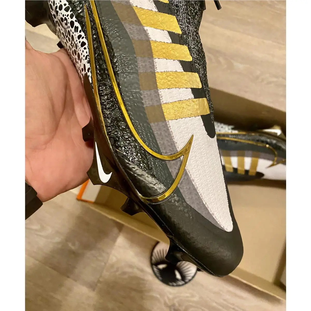 Nike shoes - Nike Vapor Edge Elite 360 - DQ3558-002 - Black/White/Dark Smoke Grey/Metallic Gold (UPC: 195866254923) 7