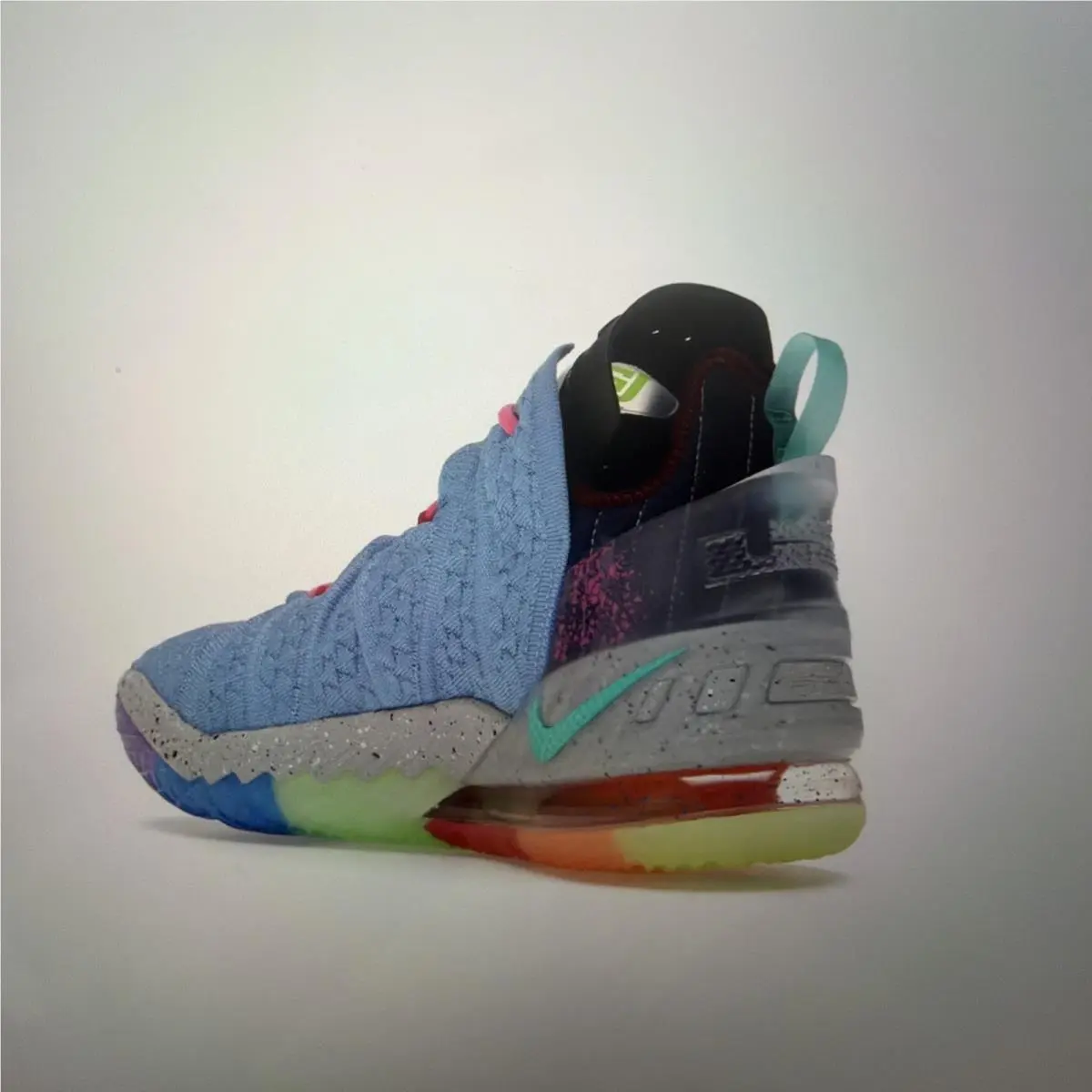Nike shoes - Lebron  18 - Lebron - DM2813-400 - Multicolor 2