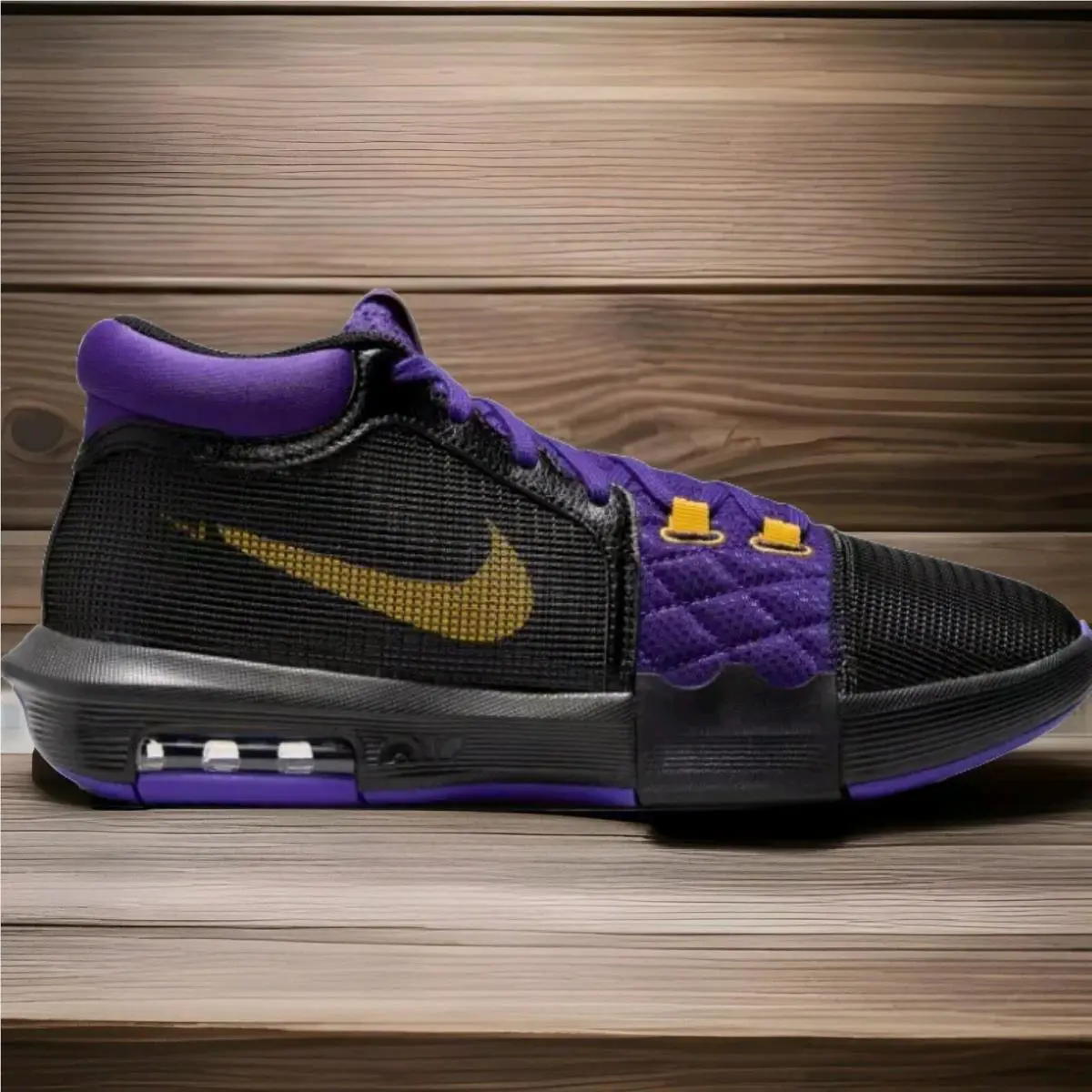 Nike shoes - Nike LeBron Witness 8 - LeBron Witness - Purple/Gold/Black 0