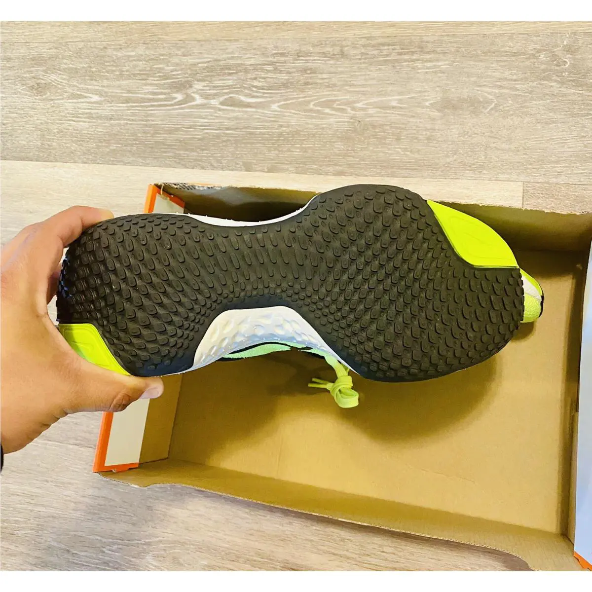 Nike shoes - Nike ZoomX Invincible Run Flyknit - CT2228-700 - Volt/Barely Volt/Black (UPC: 194955728819) 9
