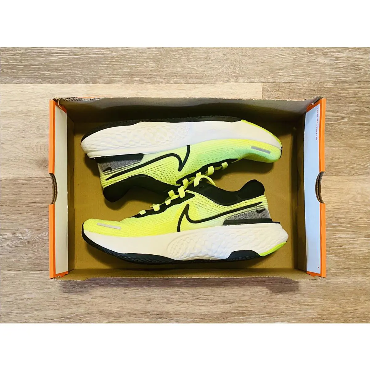 Nike shoes - Nike ZoomX Invincible Run Flyknit - CT2228-700 - Volt/Barely Volt/Black (UPC: 194955728819) 5