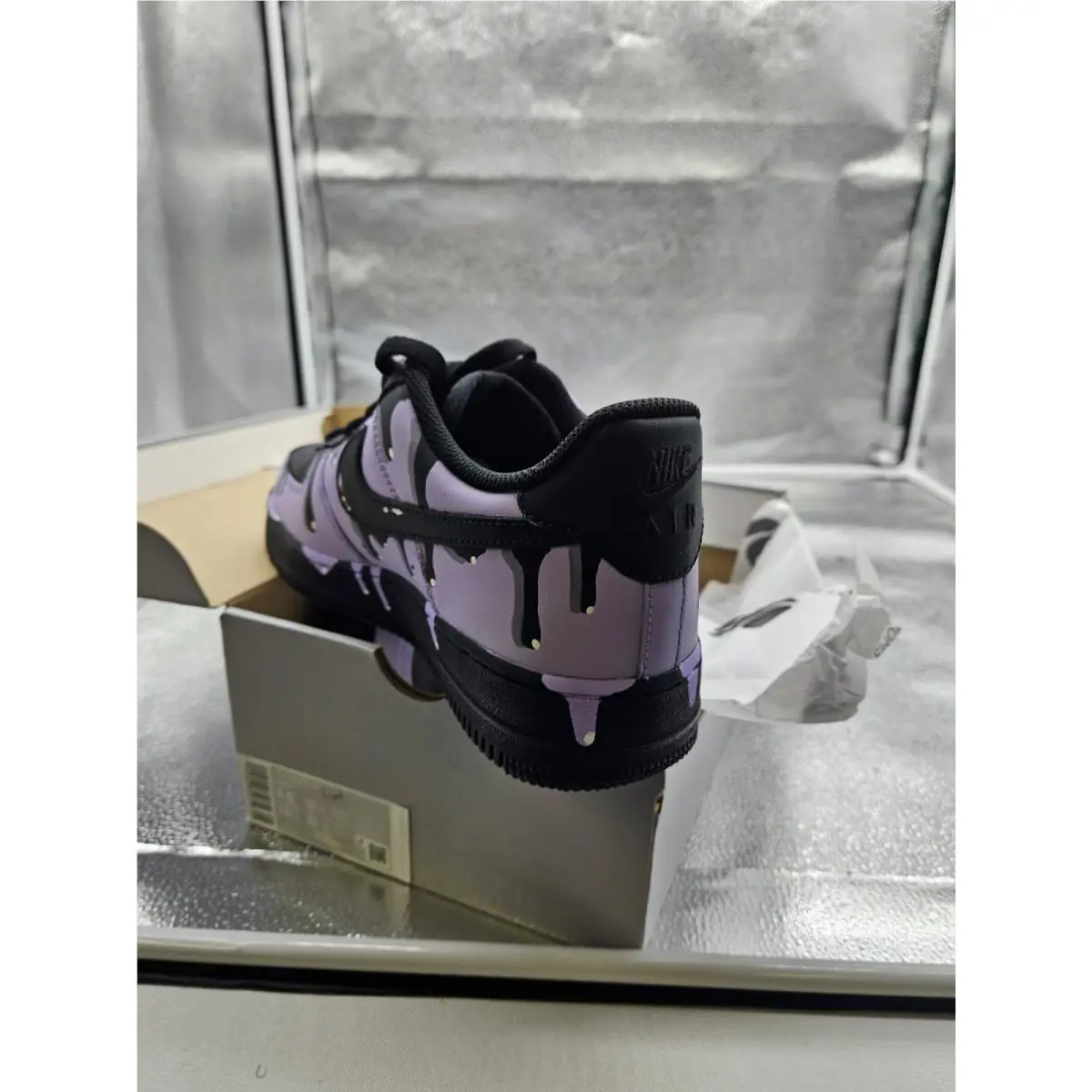 Nike shoes - Nike Air Force 1 - Air Force - Black 3