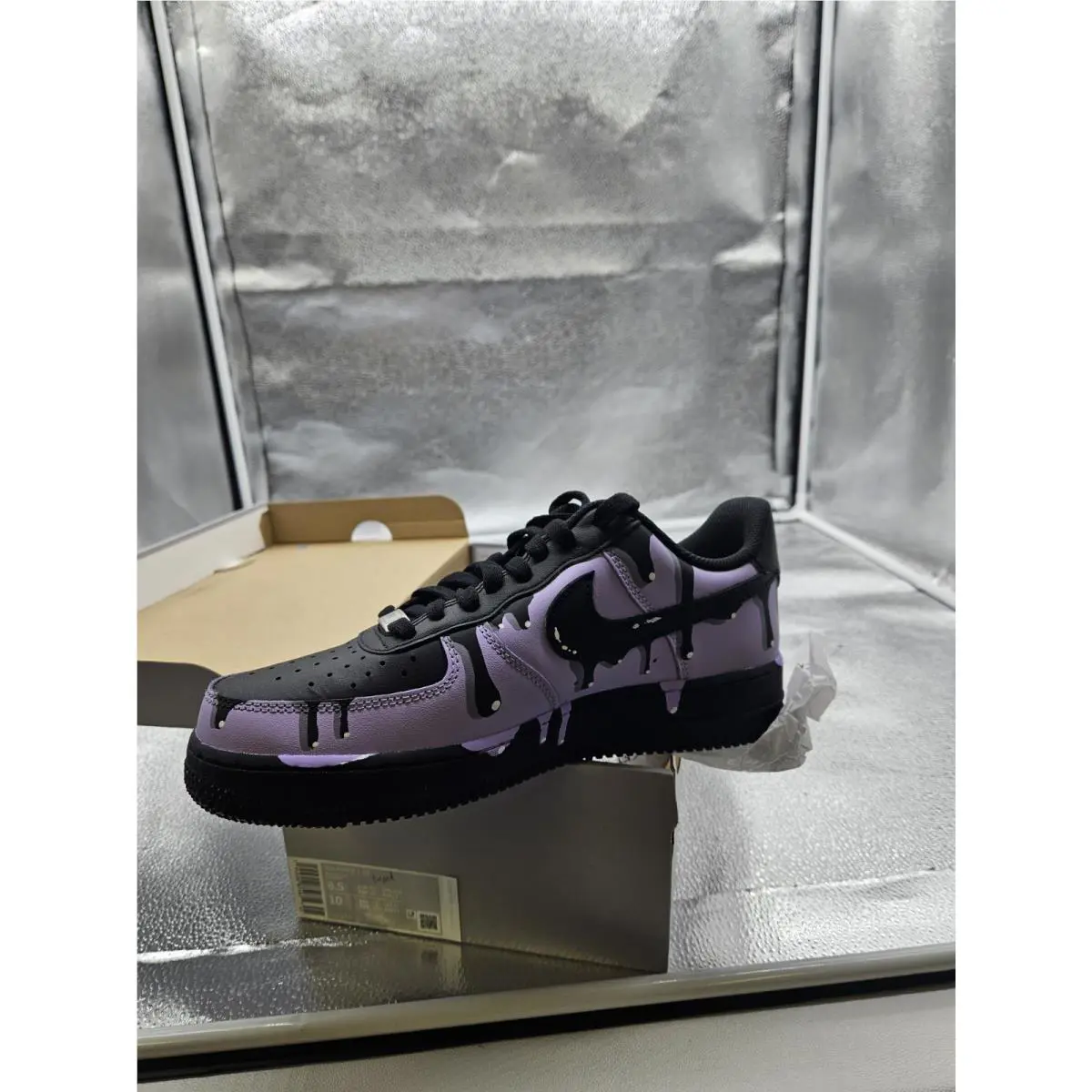 Nike shoes - Nike Air Force 1 - Air Force - Black 2
