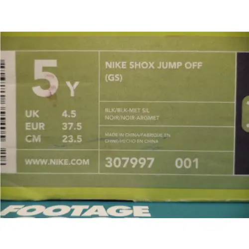 Nike shoes - Nike Shox Jump Off - Shox Jump Off - Black 5