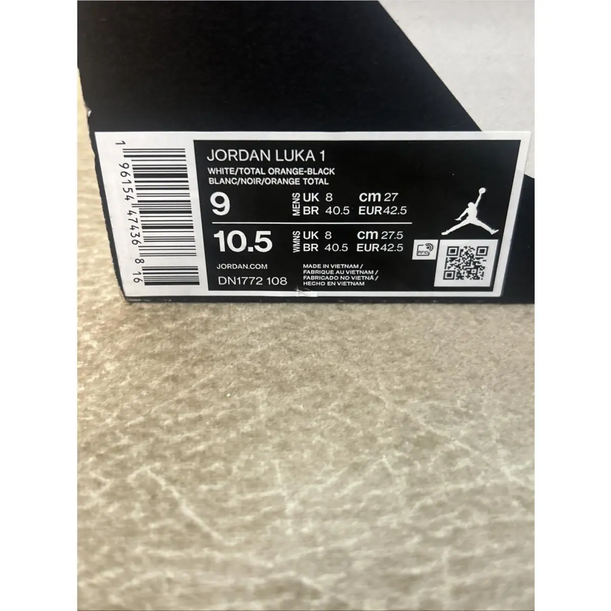 Nike shoes - Jordan Luka 1 - Luka - DN1772-108 - White (UPC: 0196154474368) 7