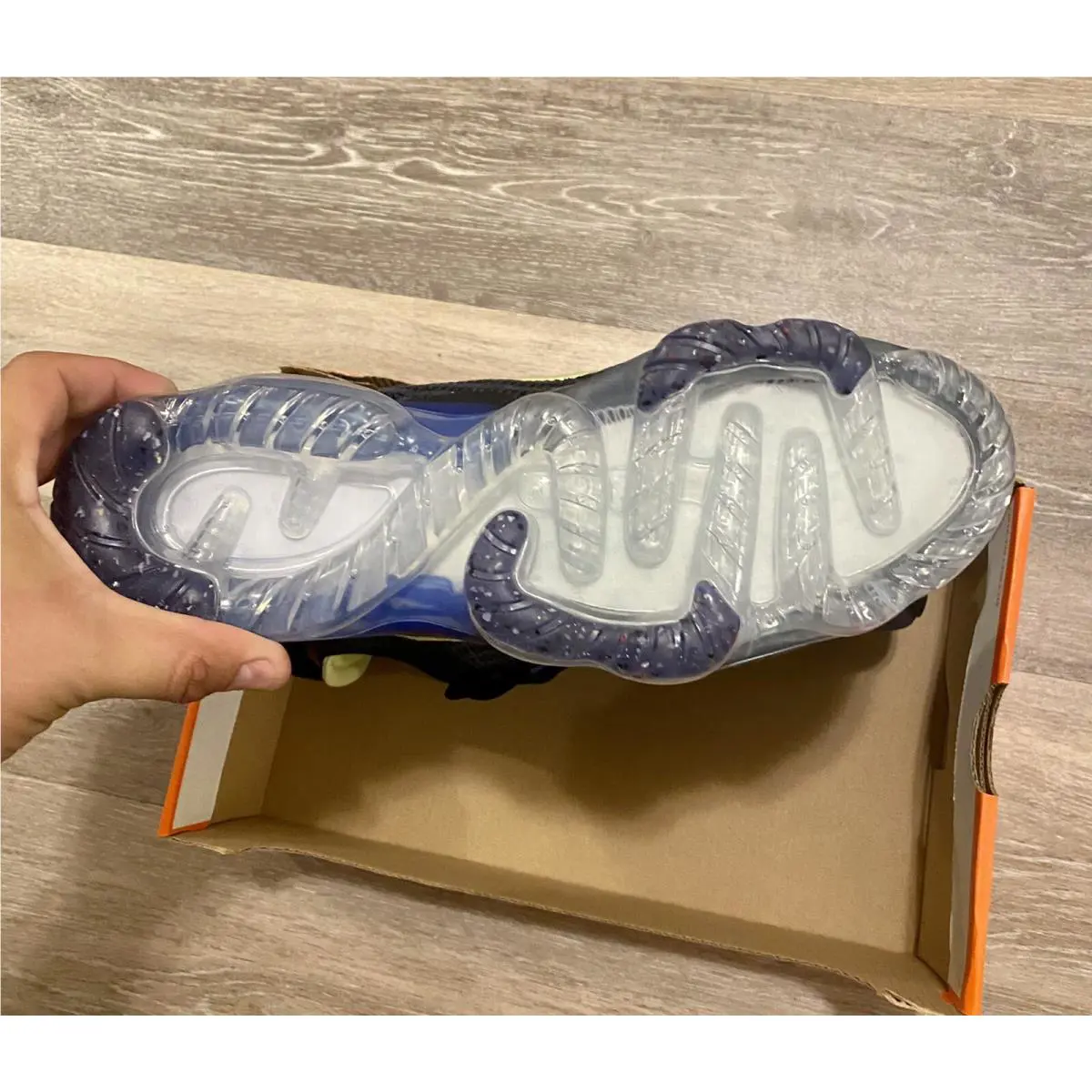 Nike shoes - Nike Air Vapormax 2021 Flyknit - DH4085-400 - Obsidian-Light Lemon Twist (UPC: 195238828042) 9