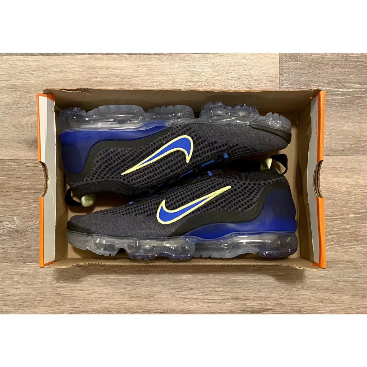 Nike shoes - Nike Air Vapormax 2021 Flyknit - DH4085-400 - Obsidian-Light Lemon Twist (UPC: 195238828042) 5