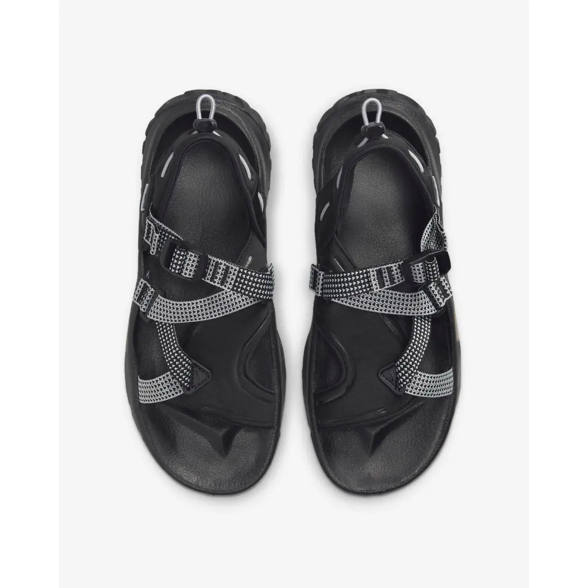 Nike shoes - Nike Sandals - Sandals - BLACK/SILVER 3