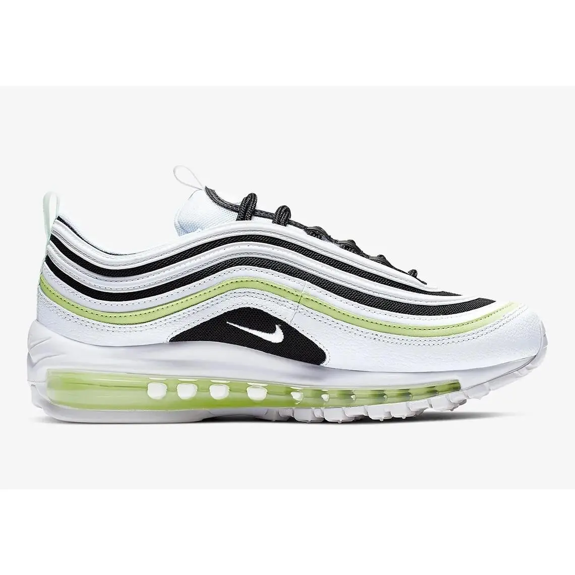Air Max 97 Nby Summit White Black Volt Womens Shoes 921733-105 Size 5 by Nike