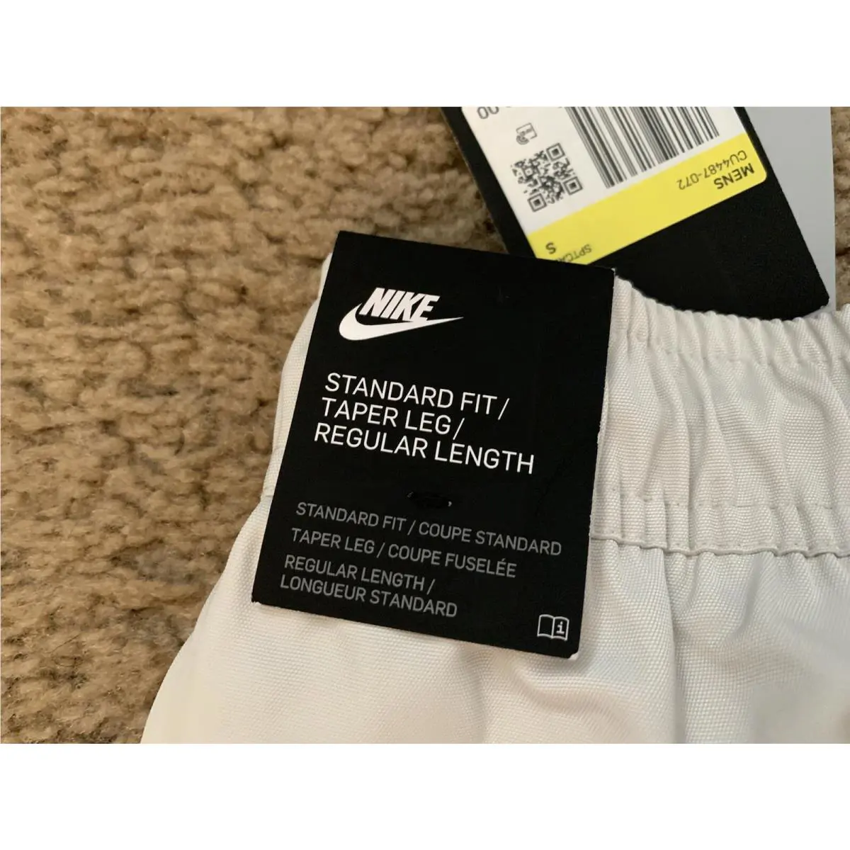 Nike clothing - CU4487 072 - Light Bone (UPC: 194498713655) 7