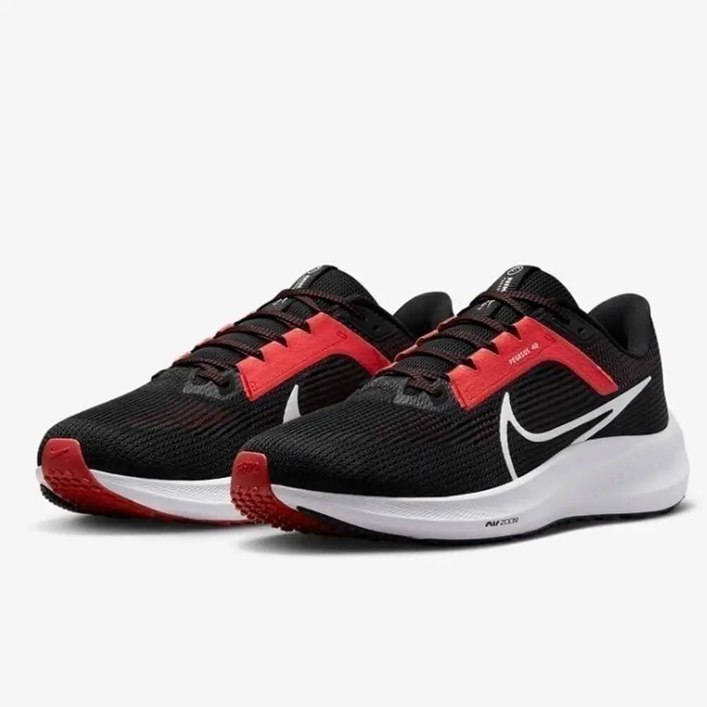 Nike shoes - Black/White-LT Crimson (UPC: 196604439091) 0