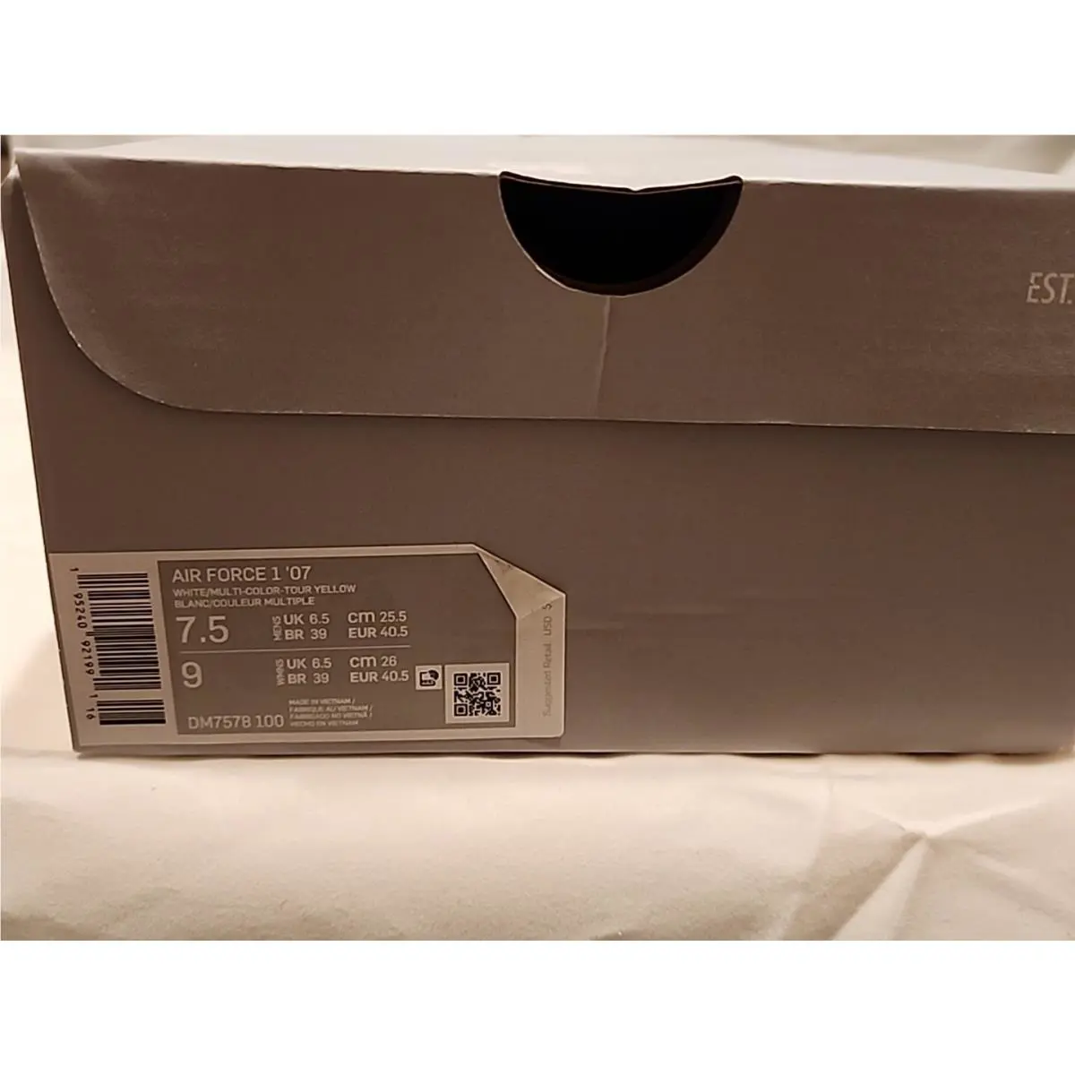 Nike shoes - Nike Air Force 1 - Air Force - DM7578-100 - White 11