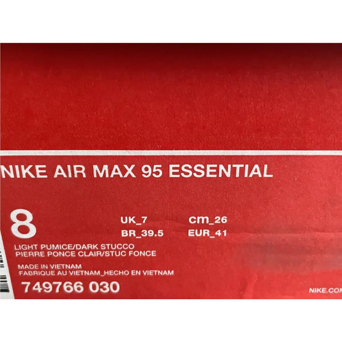 Nike shoes - Nike Air Max 95 Essential - 749766-030 - Multicolor 5