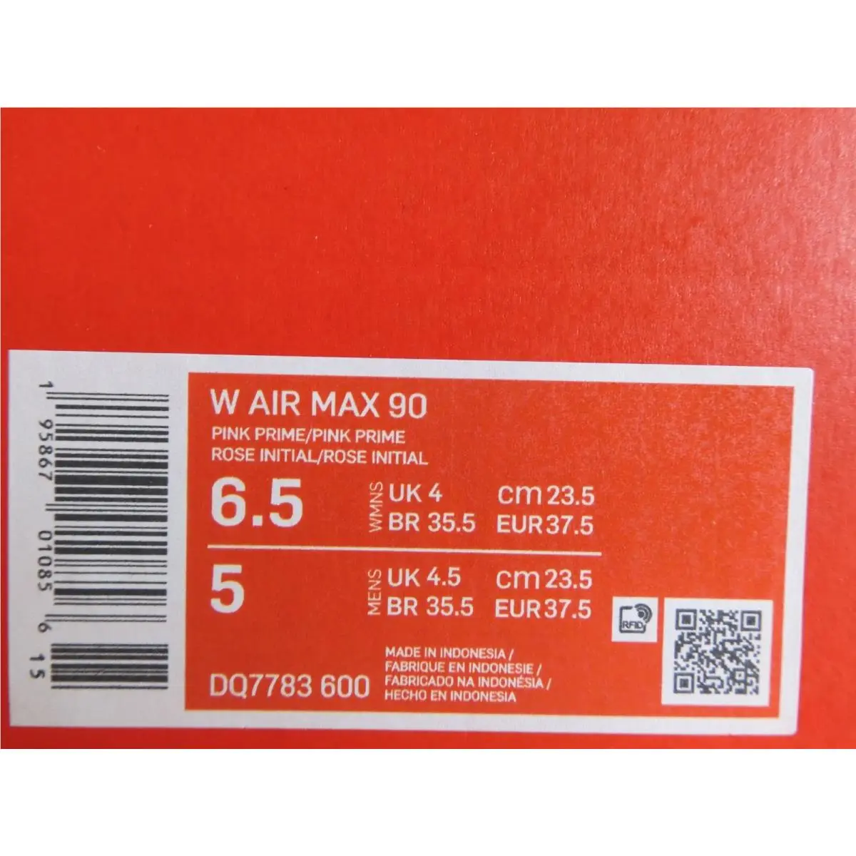 Nike shoes - Nike Air Max 90 - Air Max - DQ7783-600 - Pink (UPC: 195867010856) 3
