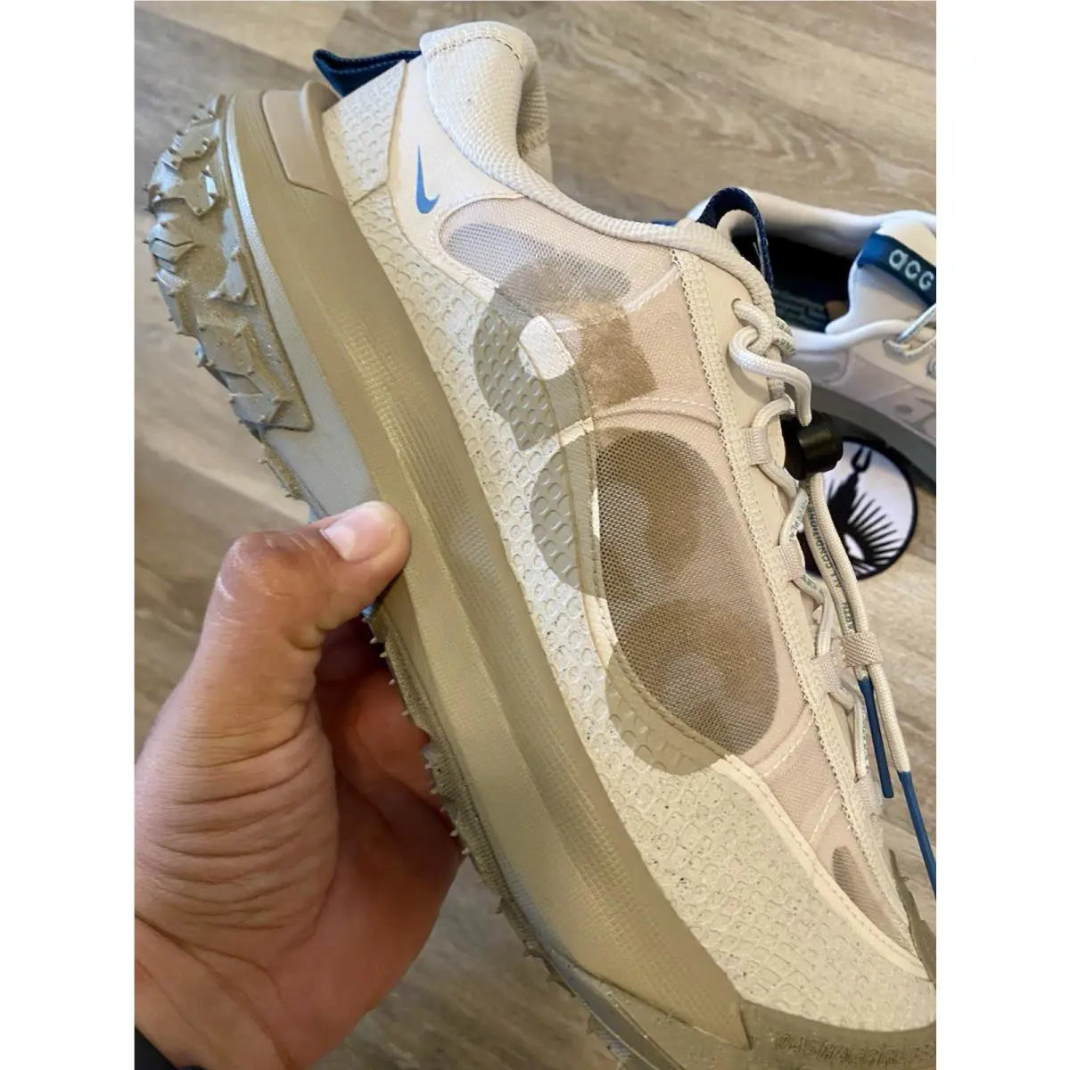 Nike shoes - Nike ACG Mountain Fly 2 - DV7903-101 - Light Orewood Brown / Khaki / Light Bone (UPC: 197595983693) 7