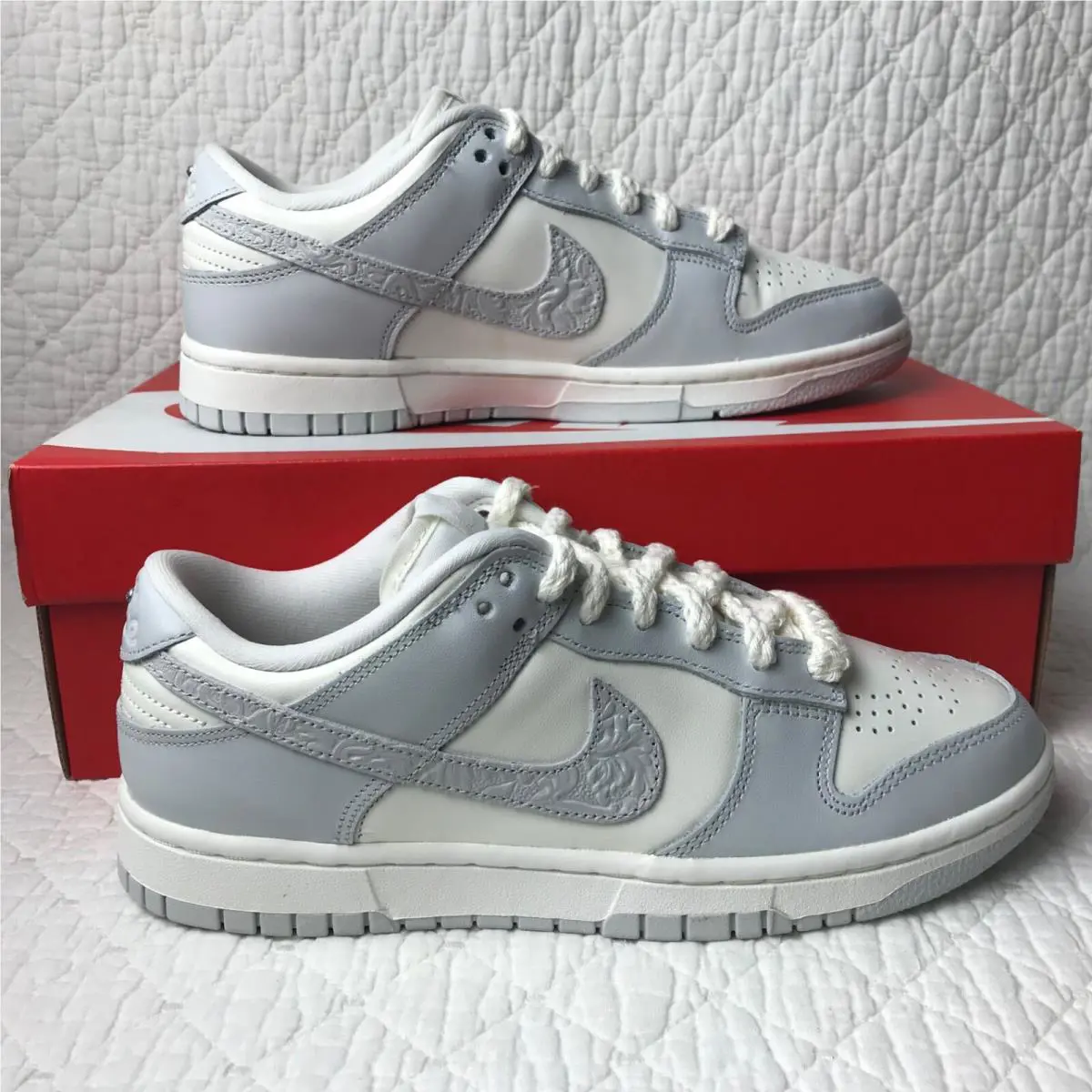Nike shoes - Nike Dunk Low - Dunk Low - FJ4553-133 - Sail/Photon Dust-Tawny 0