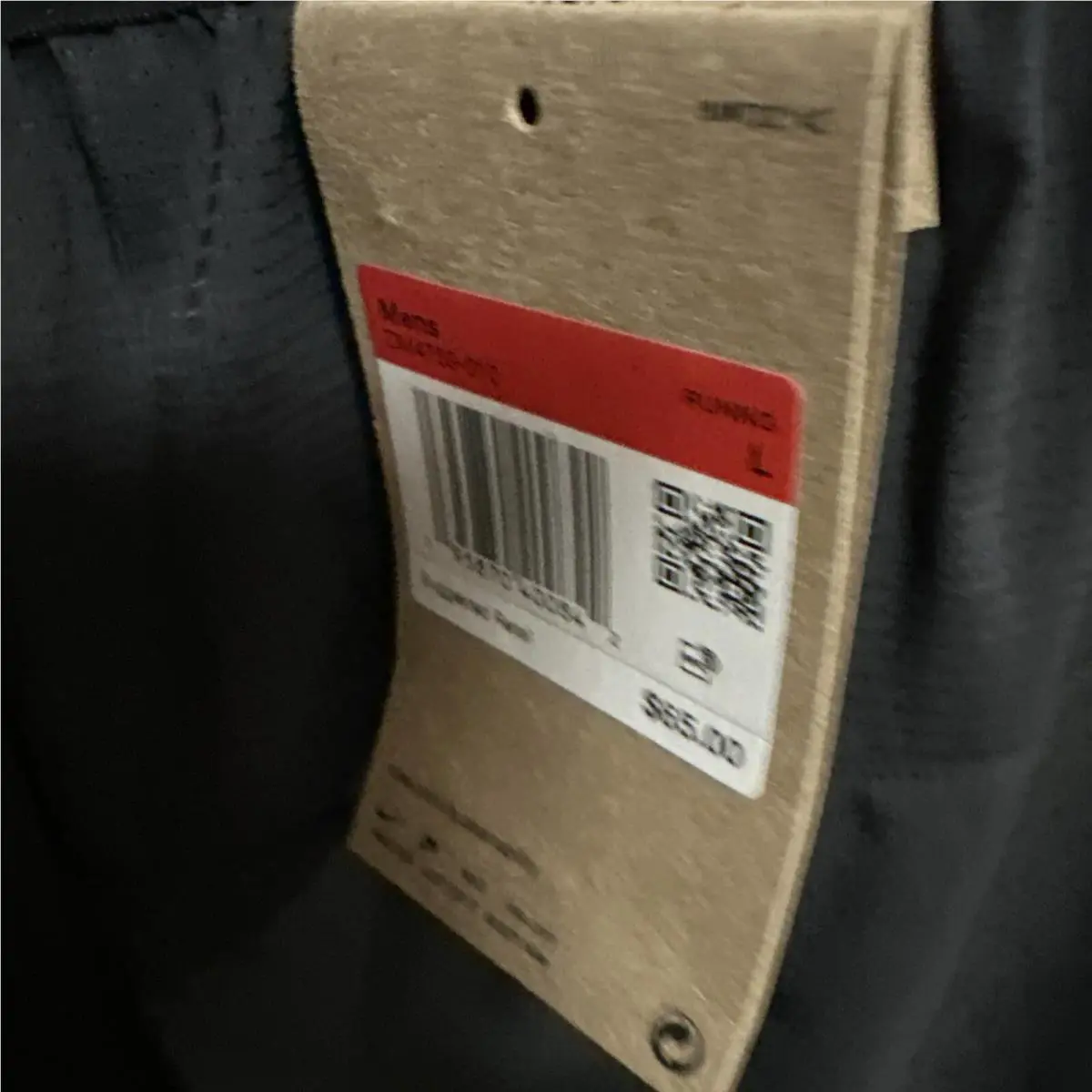 Nike clothing - 7 inch 2in1 - inch - CJ5471068LARGE - Gray and black (UPC: 193658933315) 1