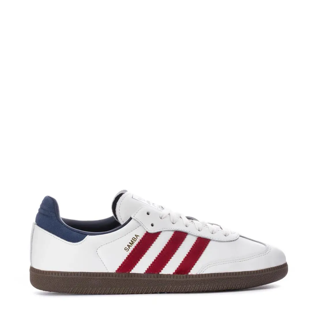 Men`s Adidas Samba OG IH4881 White/victory Red/night Indigo