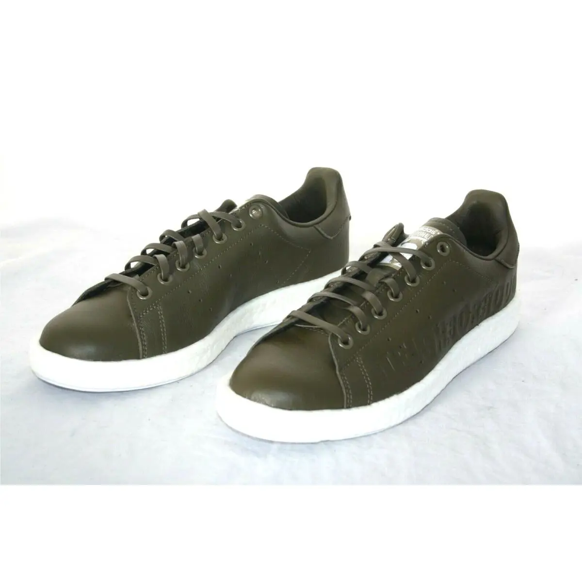 Adidas shoes - ADIDAS STAN SMITH BOOST NBHD - B37342 - DARK OLIVE/WHITE 2
