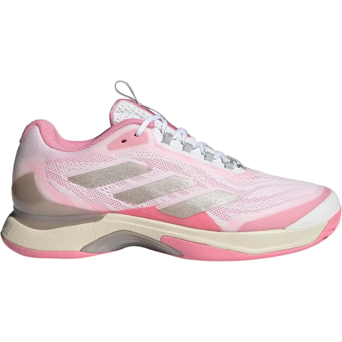 Adidas shoes - Lucid Red/Silver Metallic/Warm Vanilla 28
