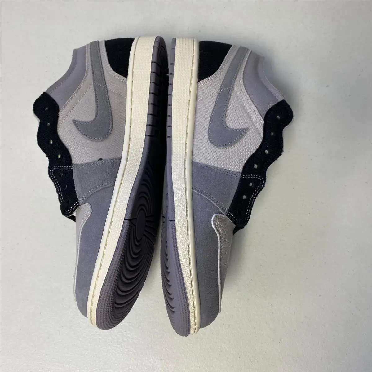 Nike shoes - Air Jordan 1 Low - Air Low - DZ4135-002 - Tech Grey/Black-Cement Grey (UPC: 196608233176) 2