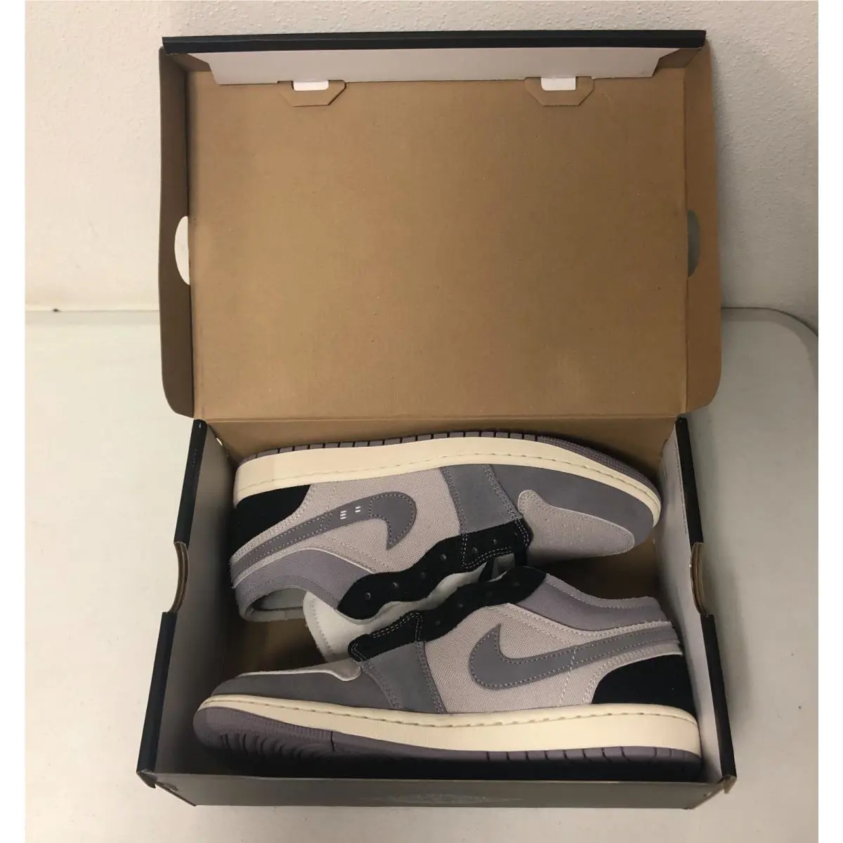 Nike shoes - Air Jordan 1 Low - Air Low - DZ4135-002 - Tech Grey/Black-Cement Grey (UPC: 196608233176) 5