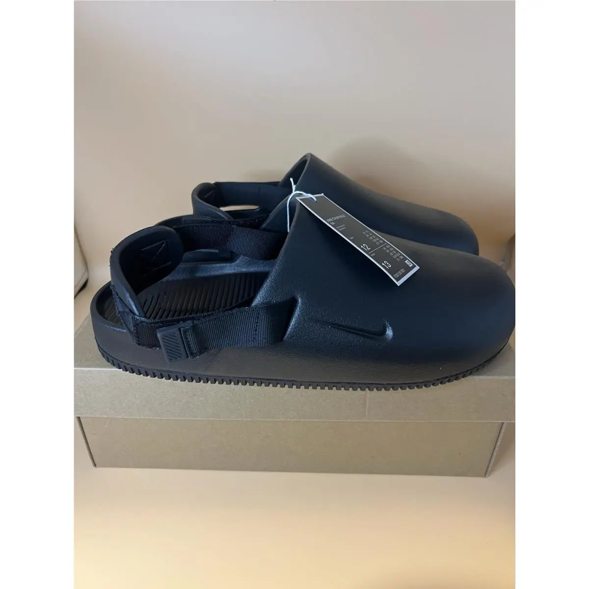 Nike shoes - Nike Calm Mules - Calm Mules - FD5130-001 - Black 0
