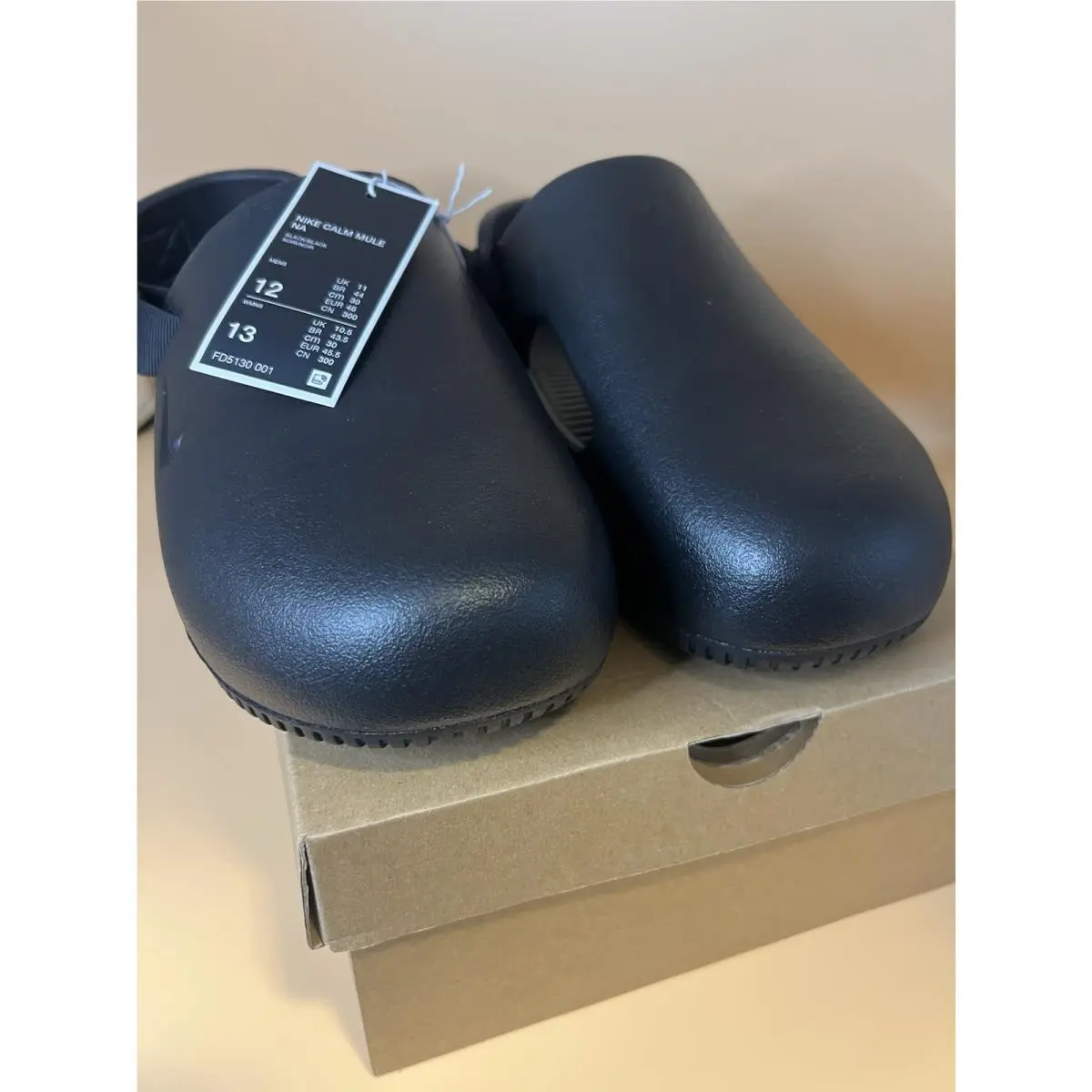 Nike shoes - Nike Calm Mules - Calm Mules - FD5130-001 - Black 1